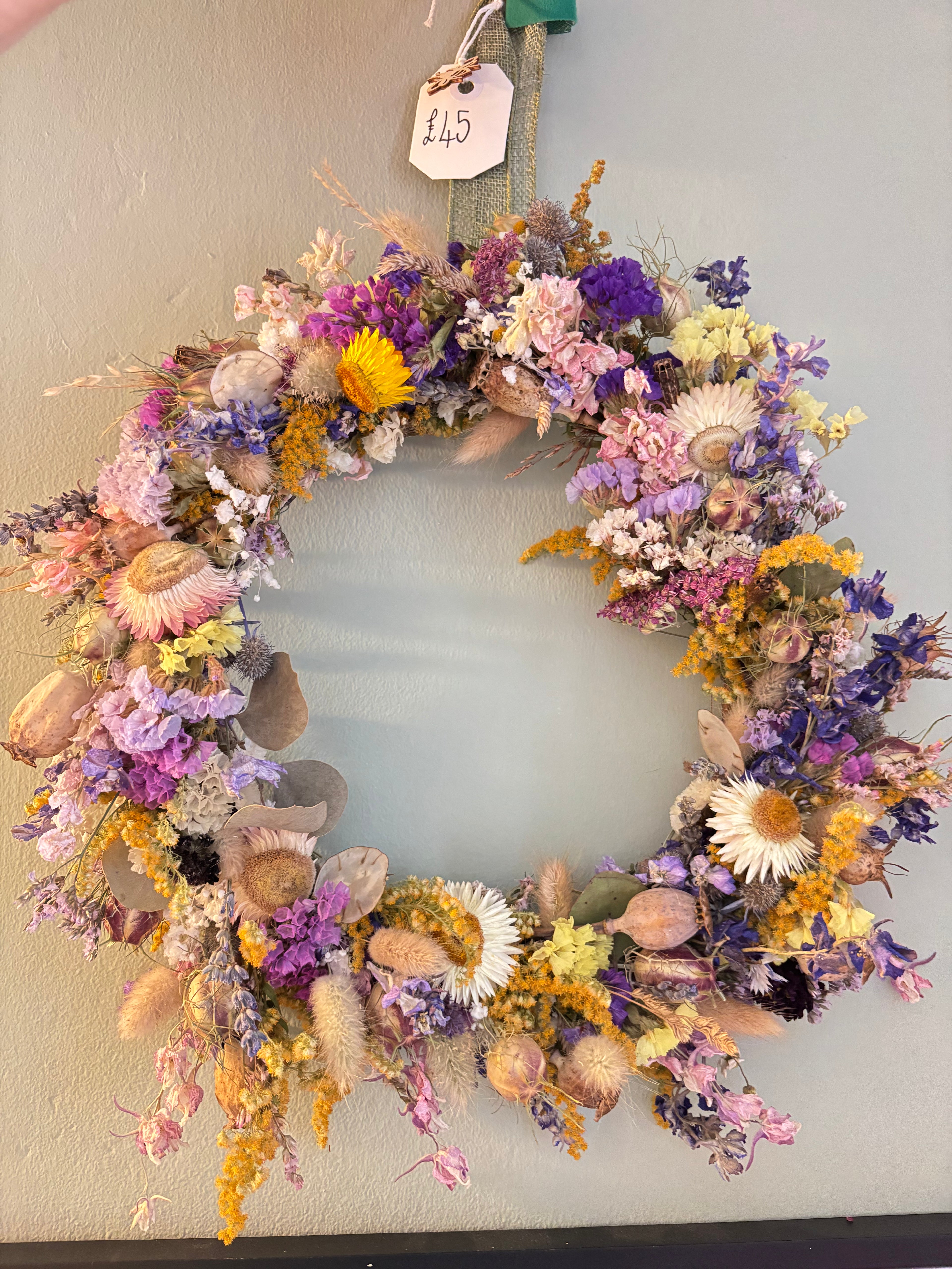 Dried Meadow Wreath