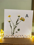The Pressed Flower Card