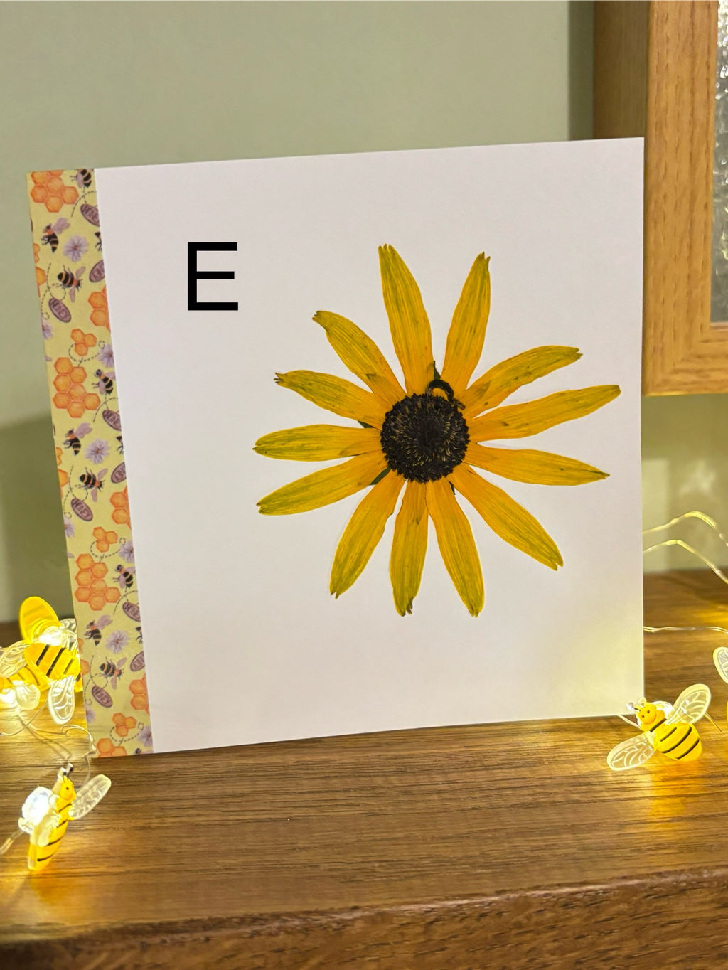 The Pressed Flower Card