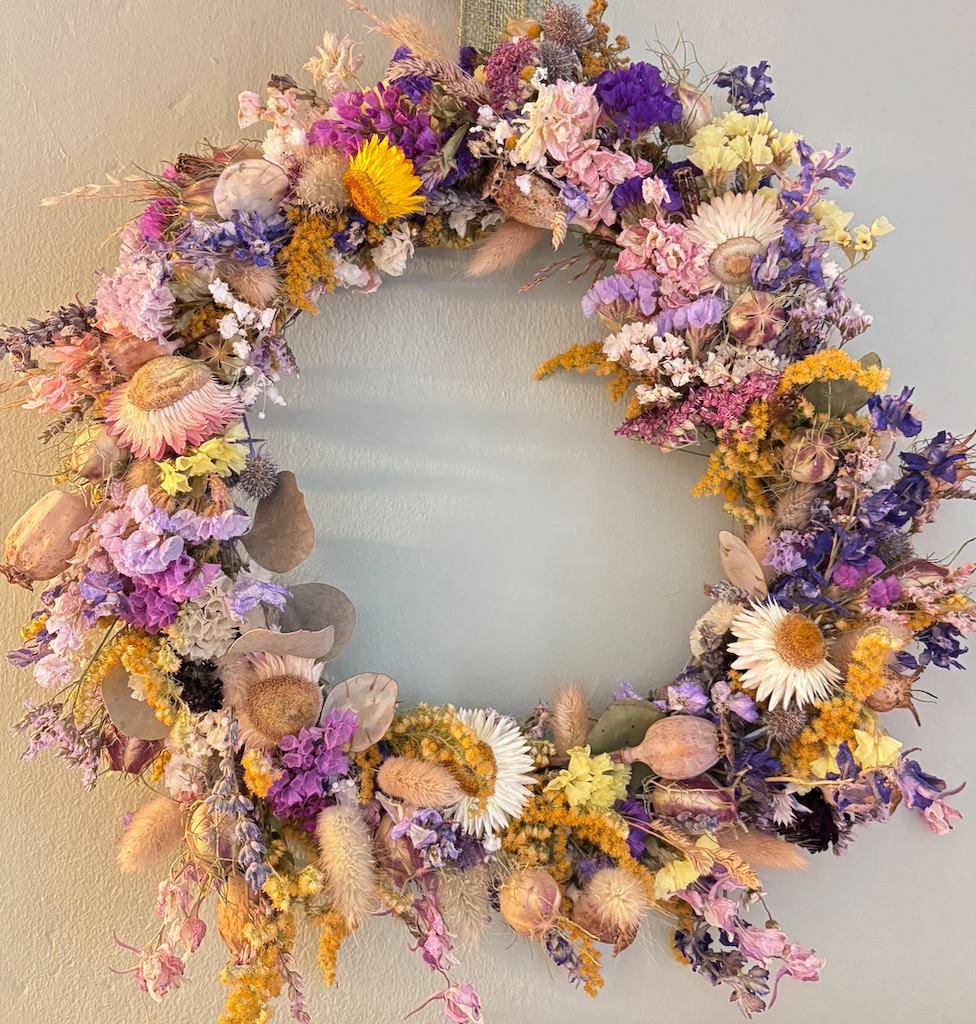 WORKSHOP: Spring Dried Flower Wreath
