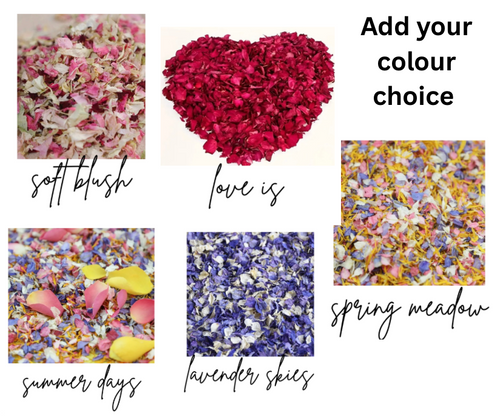 DIY Flower Petal Heart Kit